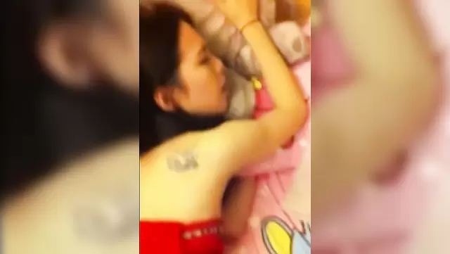 A Kazakh girl with an unshaved pussy surrendered to her friend
